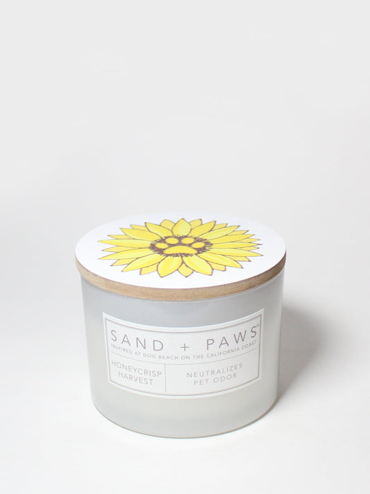 Sand + Paws Honeycrisp Harvest 12 oz scented candle