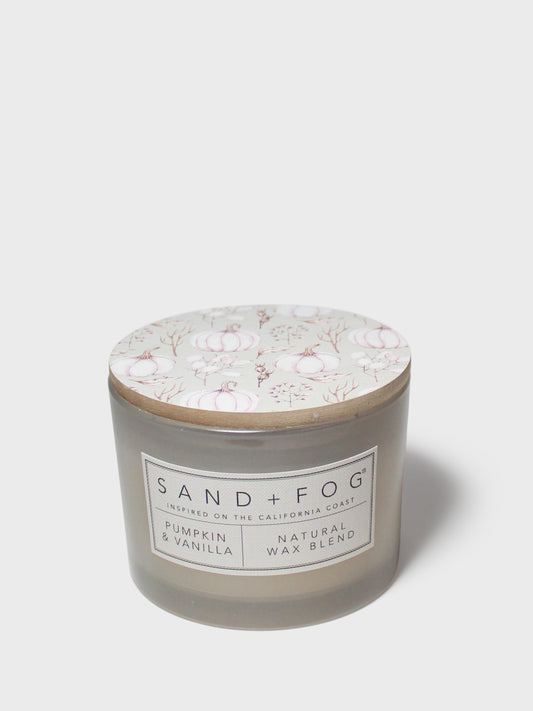 Pumpkin & Vanilla 12 oz scented candle