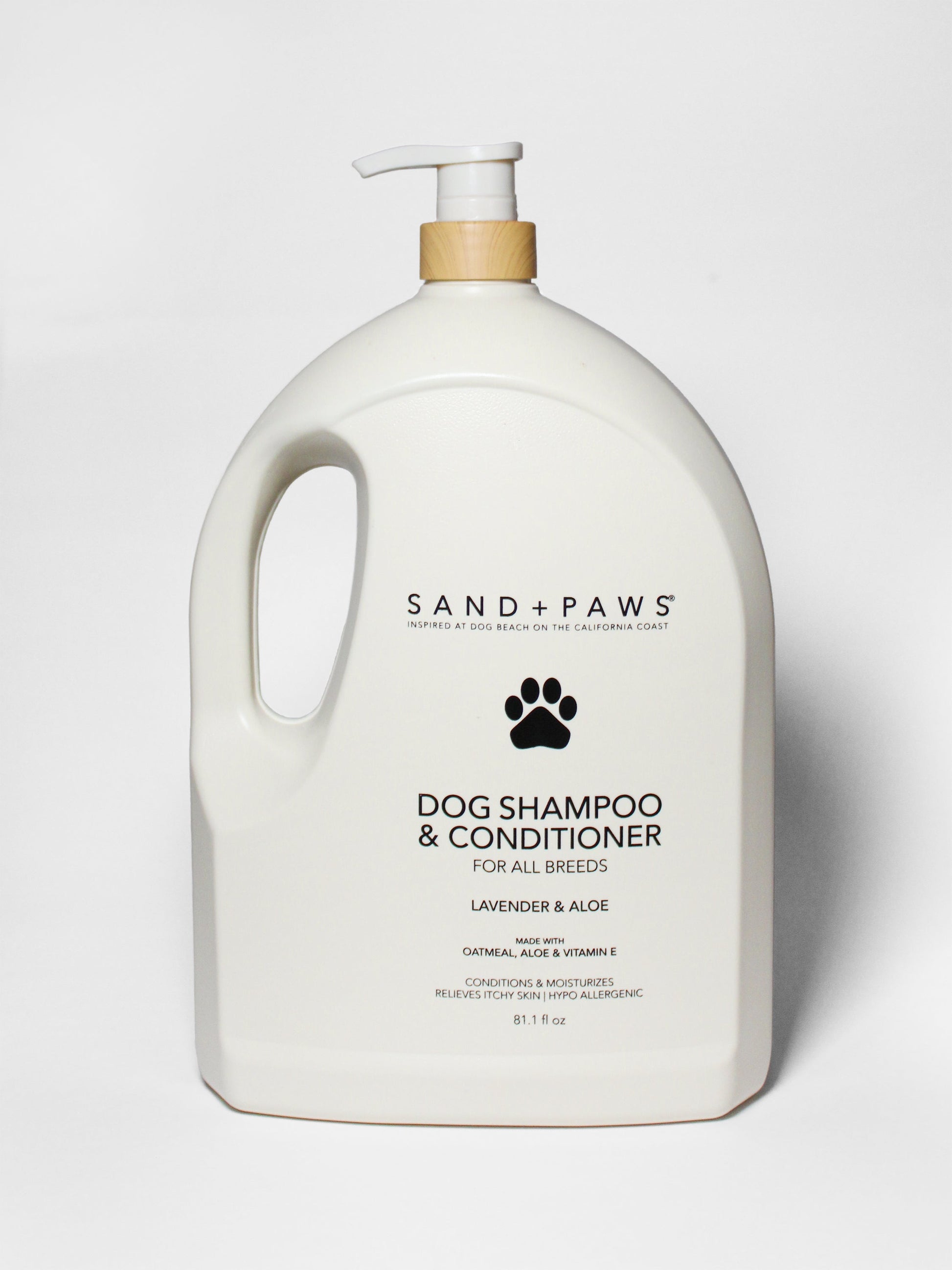 Sand + Paws Pet Shampoo & Conditioner - Lavender & Aloe