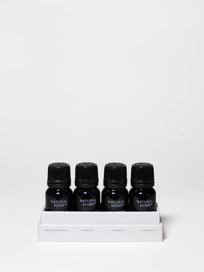 Natural Home 4 Pack of 10 ml Fragrance Diffuser Oils