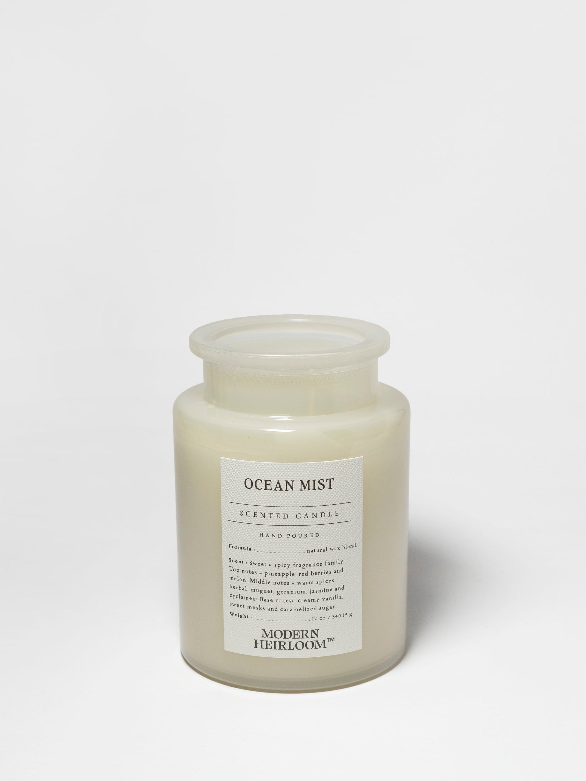 Ocean Mist 12 oz scented candle